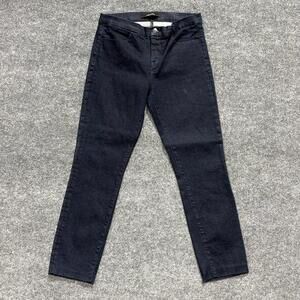 J Brand Jeans Womens 28 Blue Dark Wash Tailored Crop Slim Stretch Denim Inkwell
